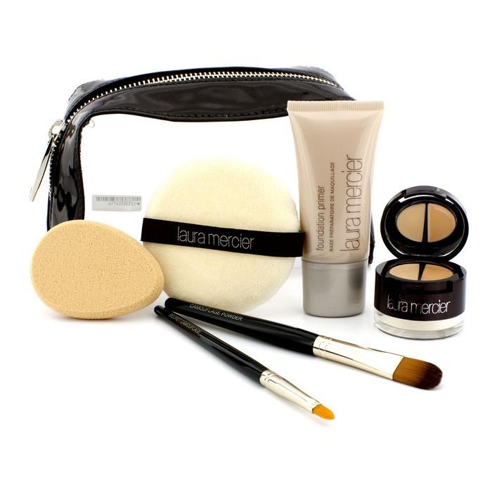 Foto Set de Maquillaje Perfeccionador - #No.3 Corrector debajo Maquillaje 3+ Base de Maquillaje Primer 30ml+ 2x Brocha+ Puff+ Esponja+ Neceser ( Sin Embalaje ) 6pcs+1bag Laura Mercier foto 315465