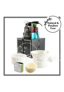 Foto Set de regalo bol, crema pre-afeitado & jabón afeitar edwin jagger.