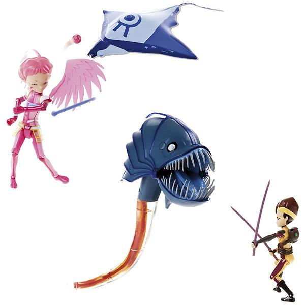 Foto Set figura + monstruo Código Lyoko Simba