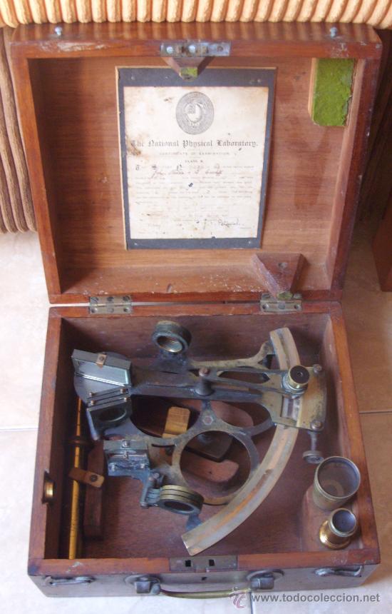 Foto sextante con su caja original foto 52404