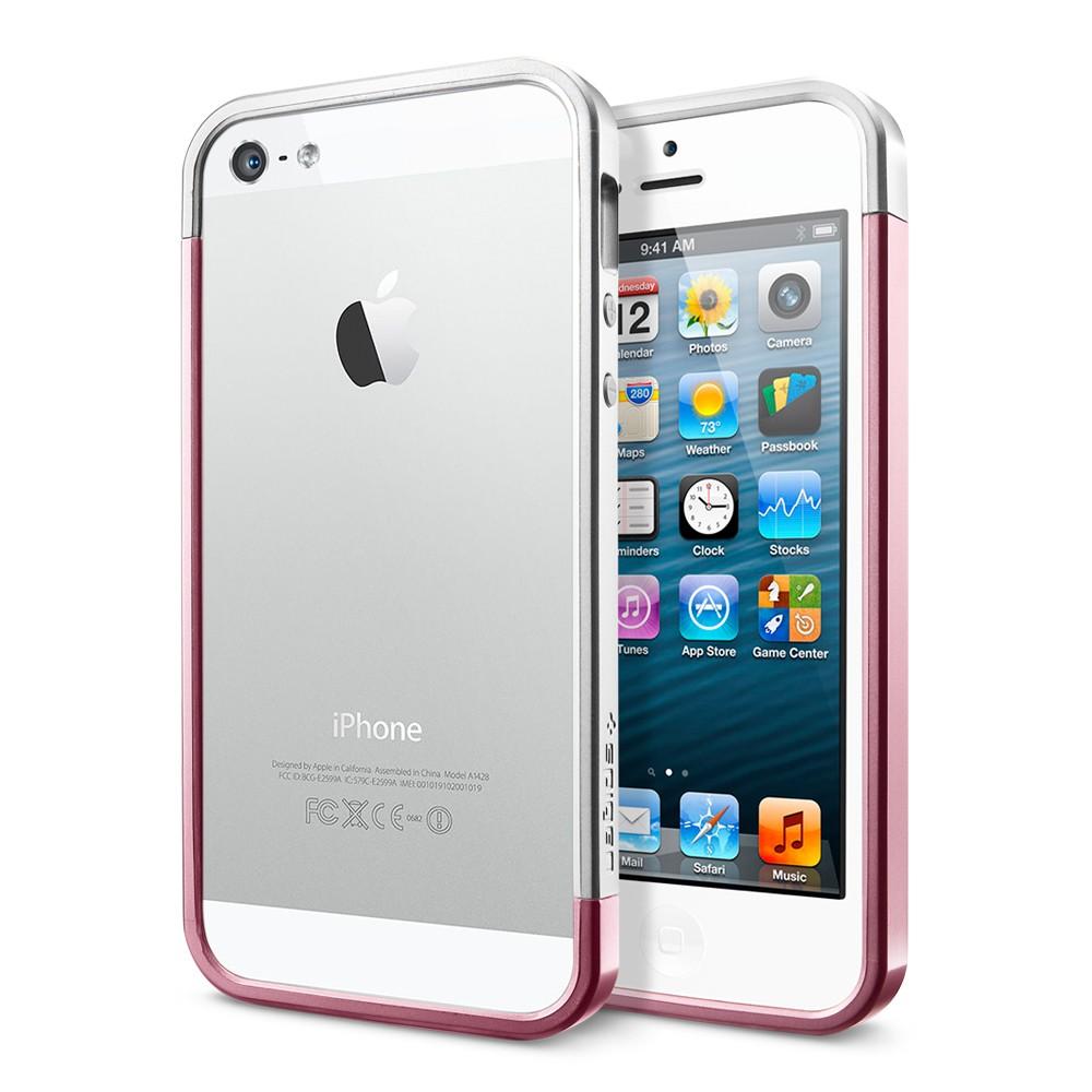 Foto SGP Spigen iPhone 5 Case Linear EX Metal Pink