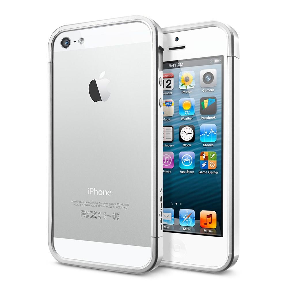 Foto SGP Spigen iPhone 5 Case Linear EX Satin Silver
