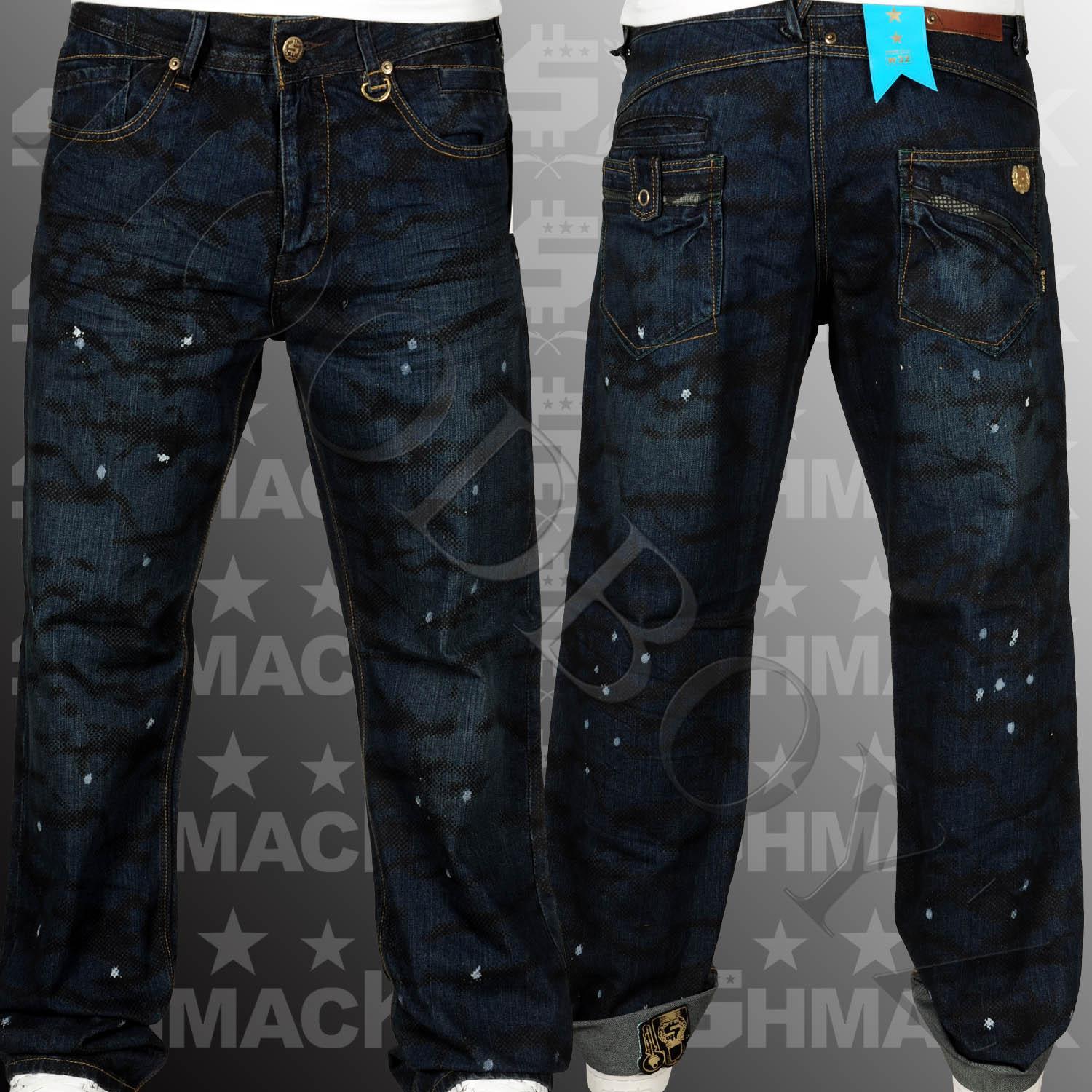 Foto Shmack Militia Sneaker Cut Loose Fit De Color Azul Oscuro