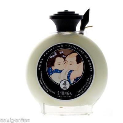 Foto Shunga Pintura Corporal Comestible Vainilla Chocolate Sexigentes foto 518452
