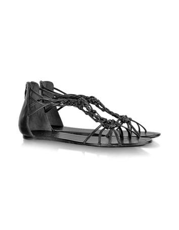 Foto Sigerson Morrison Zapatos, Sandalias Negras Trenzadas