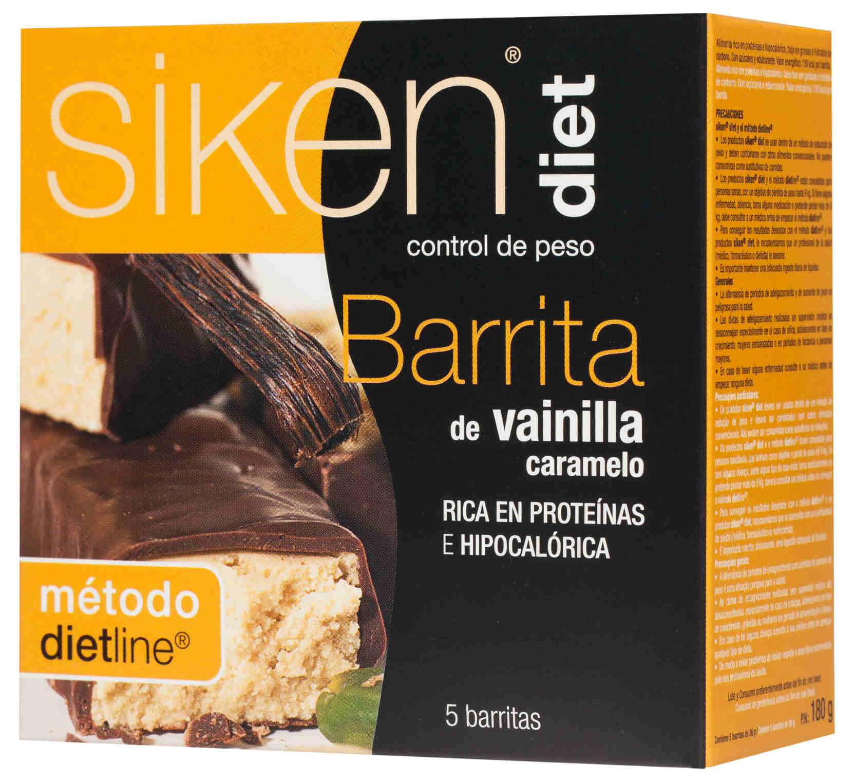 Foto Siken Diet Barrita de Vainilla-Caramelo