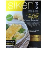 Foto Siken diet gourmet tortilla al aroma 3 quesos 7 sobres foto 485176