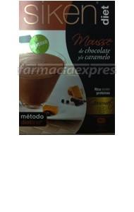 Foto Siken diet mousse chocolate y caramelo 7 sobres
