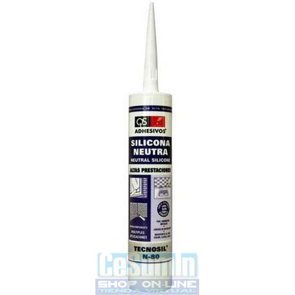 Foto Silicona neutra altas prestaciones tecnosil n-80 cartucho marron 300 m foto 94866