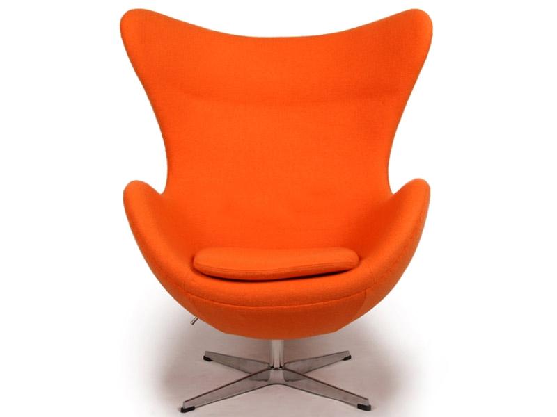 Foto Sillón Egg Arne Jacobsen - Naranja foto 728041