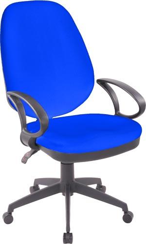 Foto Silla Alessandro Baggio Abs59-bk Tapizada En Azul Con Malla Alta Calidad Regulable En Altura Respaldo Medio Con Sistema Basculante Sincro Con Bloqueo En Varias Posiciones Apoyabrazos foto 458328