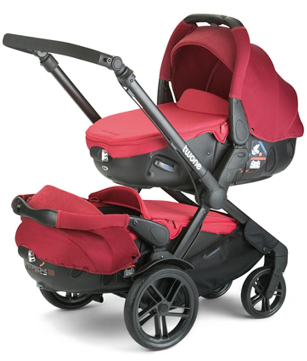 Foto Silla de paseo gemelar jane twone matrix light 2 scarlet foto 389316