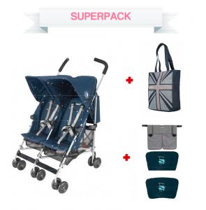 Foto Silla de paseo Twin Triumph + Bolso + Organizador + Confort Pack