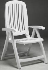 Foto SILLON RESINA POSICION SALINA BLANCO