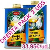 Foto Sirope de Arce grado C y Palma Madal Bal 1 litro pack 2 uds.