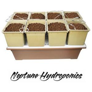 Foto Sistema de Cultivo Hidropónico Neptune Hydroponics para 8 Plantas (Octopot) foto 344641