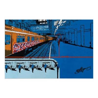 Foto Skeezer meets Mr. Noname (grafiti on Train Londo, Impresiones foto 7798
