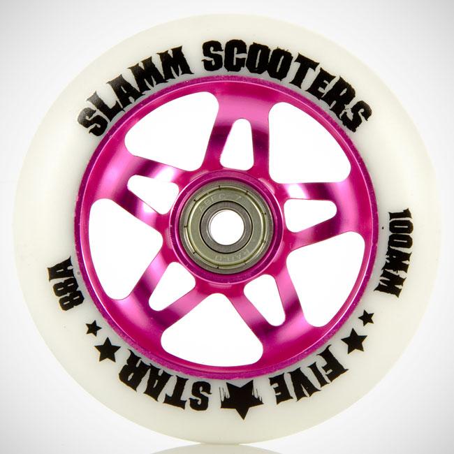 Foto Slamm 5 Star Scooter 88a Wheel X1 Pink
