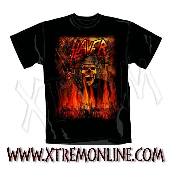 Foto Slayer - wehrmacht camiseta / xt2904