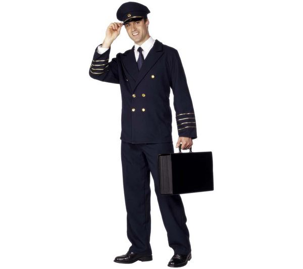 Foto Smiffy S Disfraz adulto piloto - talla M