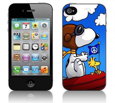 Foto Snoopy Iphone 4 S Carcasa Dura Funda  Back Cover Hard Case Coque Custodia foto 234369