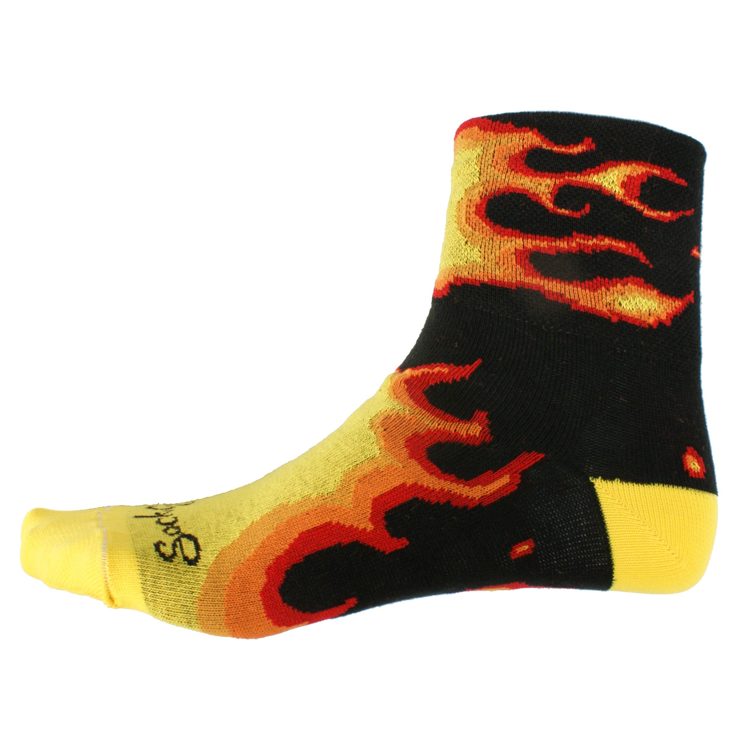 Foto SOCK GUY Calcetines KNIT Bola de fuego