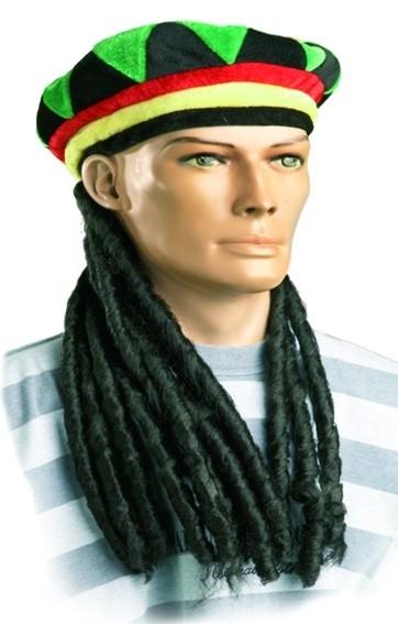 Foto Sombrero Rastafari Con Pelo Natural foto 554100
