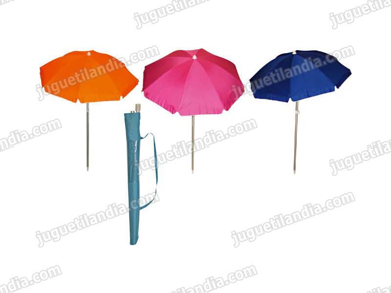 Foto Sombrilla 240 cm. polyester de 8 varillas