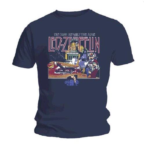 Foto Song Remains The Same (T-Shirt,Blau,Größe S) T-Shirt foto 792822