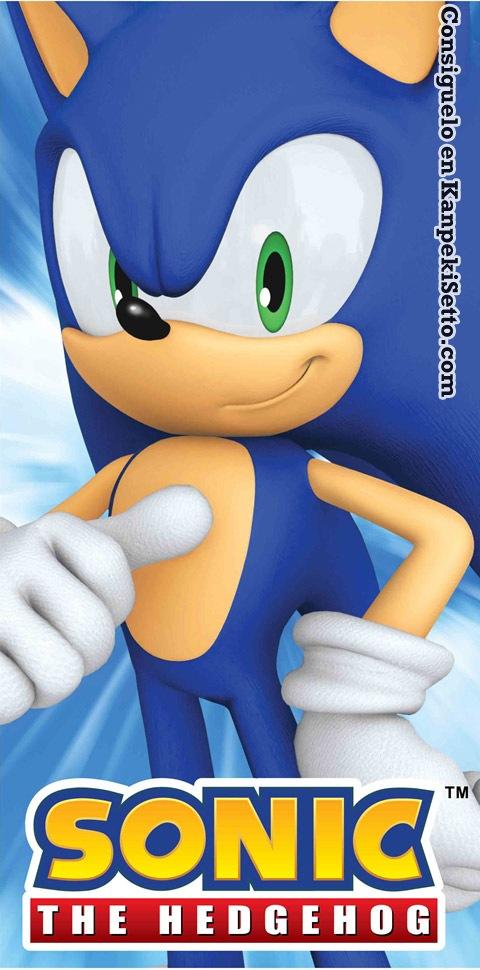 Foto Sonic The Hedgehog Toalla Sonic 140 X 70 Cm
