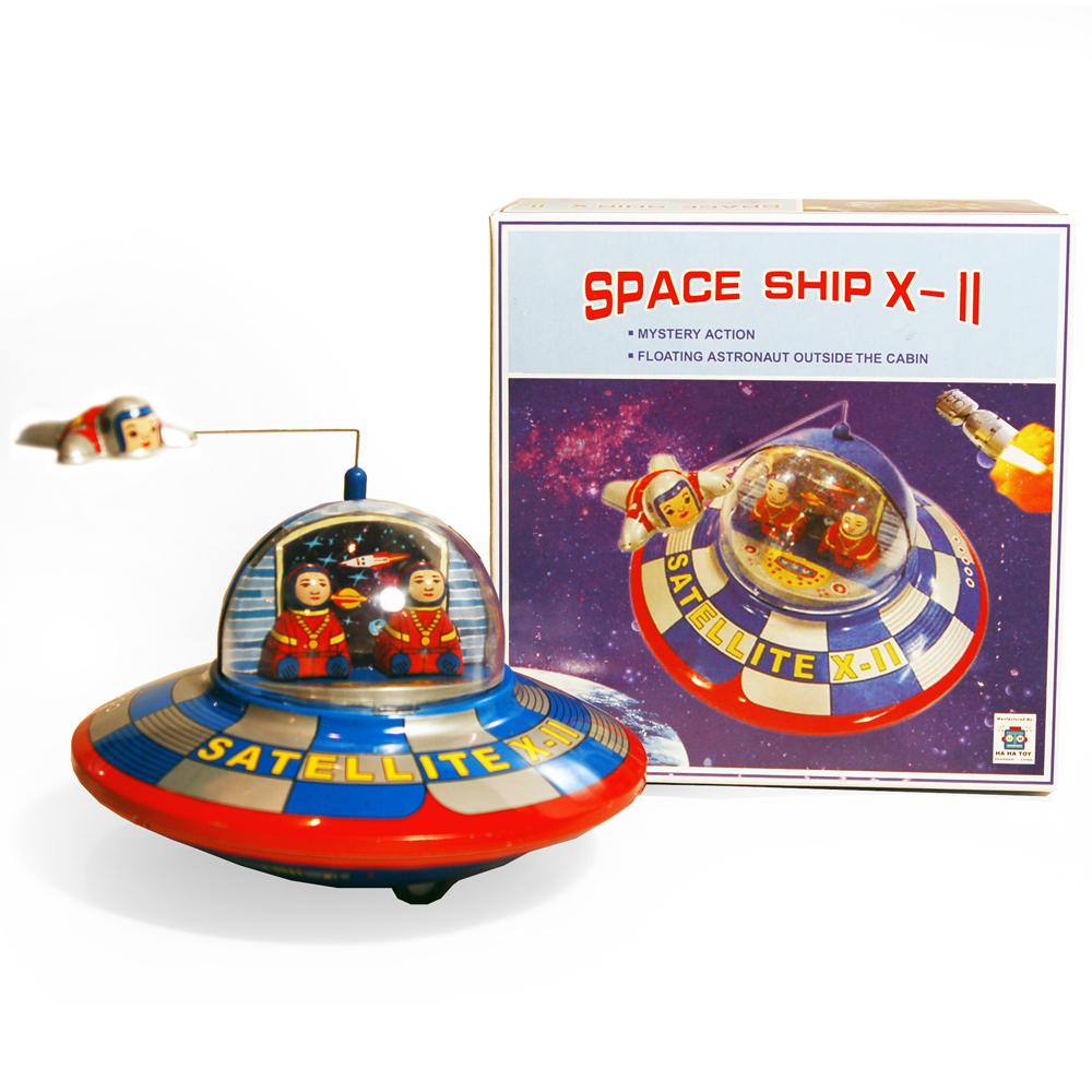 Foto Spaceship - Retro Tin Clockwork Collectable foto 855855