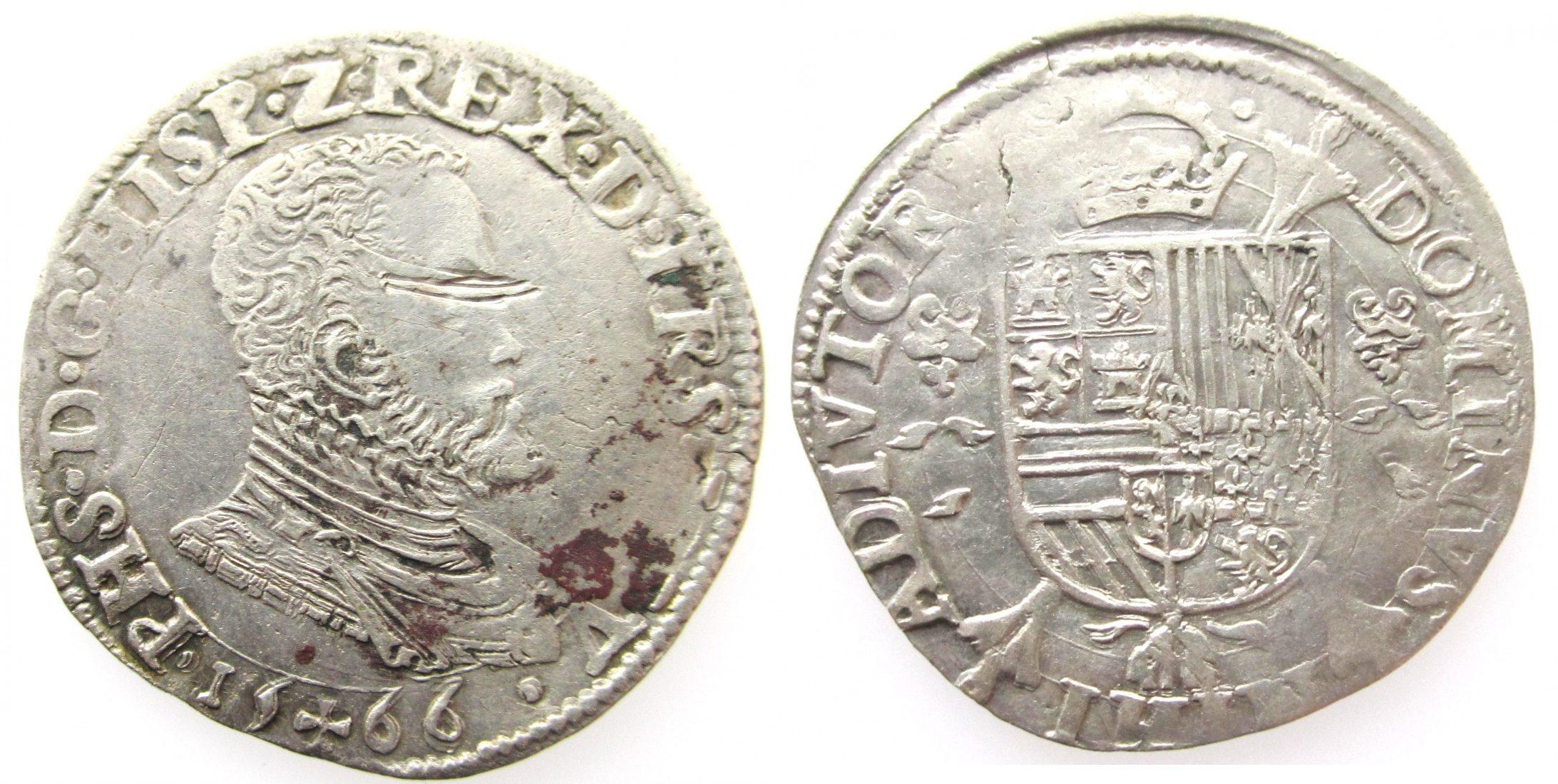 Foto Spanish Netherlands 1/5 Daalder (Thaler) 1566