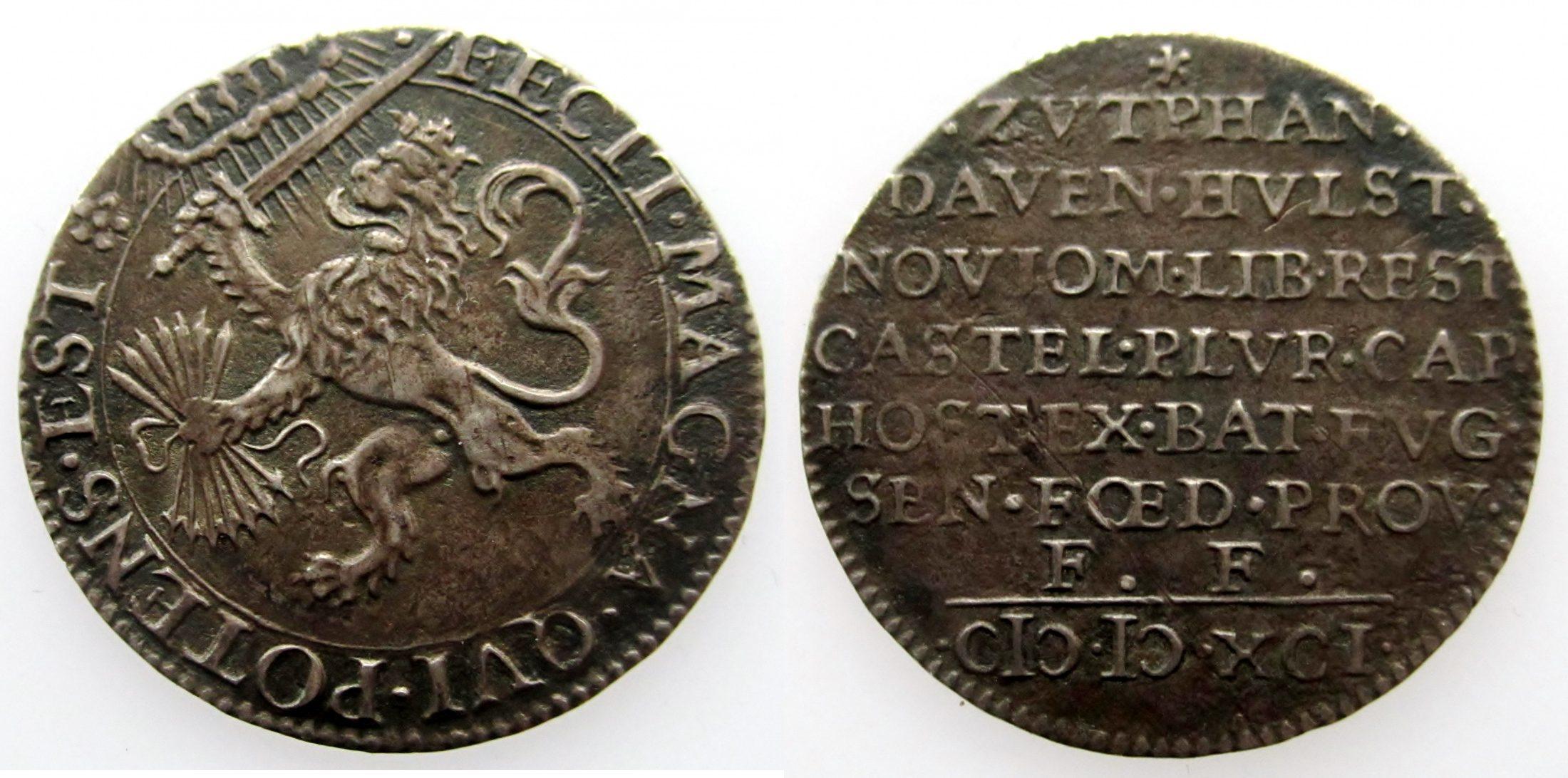Foto Spanish Netherlands Jeton 1591