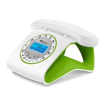 Foto Spc 7703v telf. dect retro combo ag50 id blco/verd