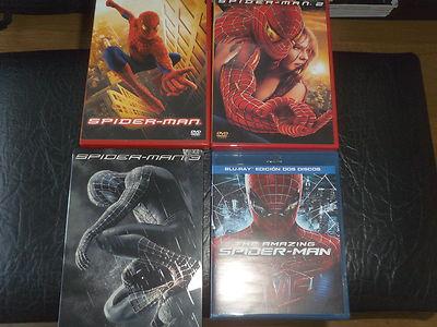 Foto Spiderman Pack Unico  -dvd- Y Blu Ray Ediciones Especiales 2 Discos foto 972744