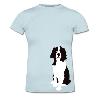 Foto SpringerSpaniel sw Camiseta Chica foto 56167