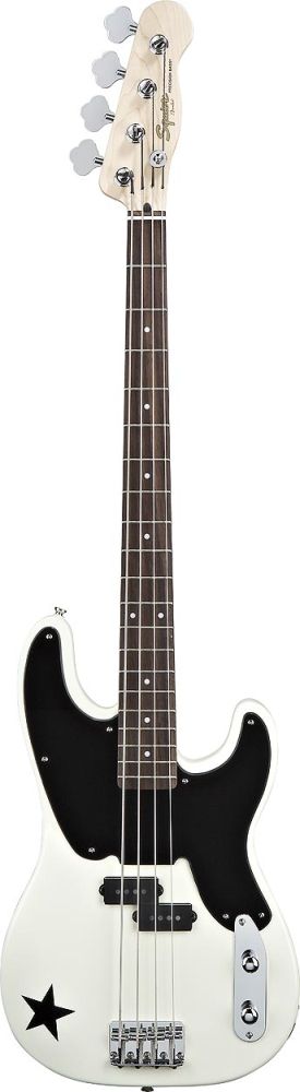 Foto Squier By Fender Mike Dirnt Precision Bass Artic White foto 956630