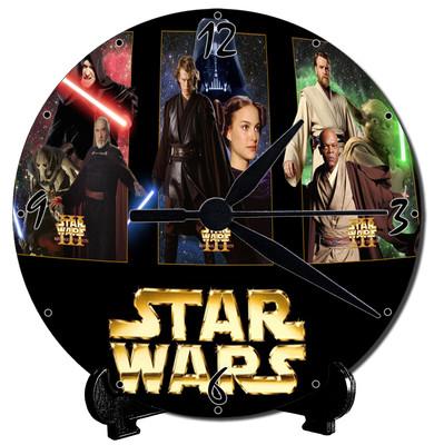 Foto Star Wars Saga La Guerra De Las Galaxias 02 - Reloj Cd - Cd Clock Dvd foto 303743