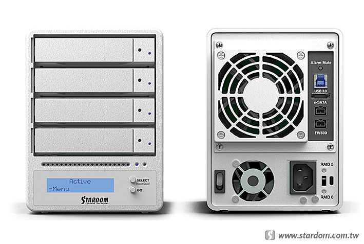 Foto Stardom SohoRaid SR4- USB3.0-FireWire 800-eSATA