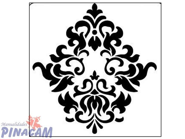 Foto STENCIL UNIVERSAL 25.5X20.5 cm VIVA DECOR 040 00 foto 823015