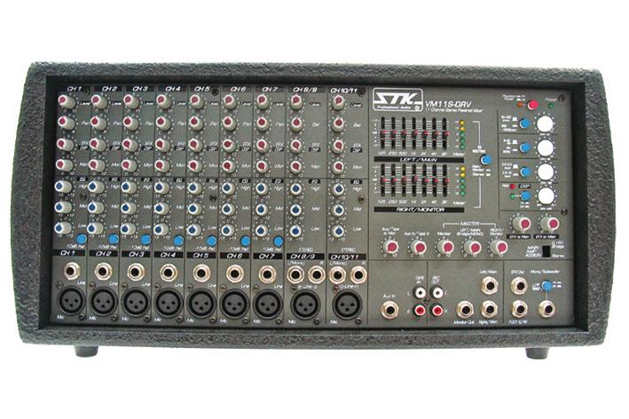 Foto Stk VM-11SD. Mesa de mezclas autoamplificada