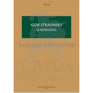 Foto Stravinsky, i.- le rossignol - partitura de bolsillo foto 123948