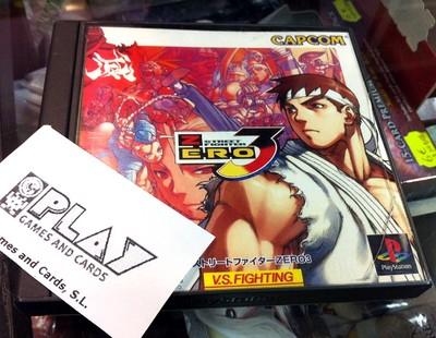 Foto Street Fighter Zero Alpha 3 Psx Playstation Jap Entrega Agencia 24 Horas Capcom foto 781301