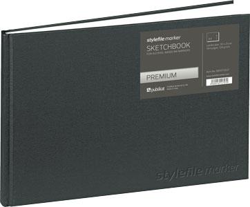 Foto Stylefile Marker Sketchbook Premium Din A4 Quer libro foto 475435