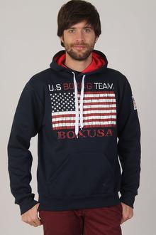 Foto Sudadera bandera azul marino