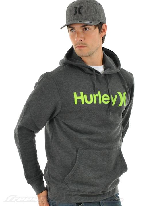 Foto Sudadera Con Capucha Hurley One & Only Heather Negro foto 140828