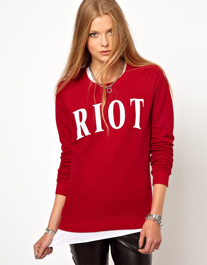 Foto Sudadera Riot de Zoe Karssen Chilli pepper foto 718872