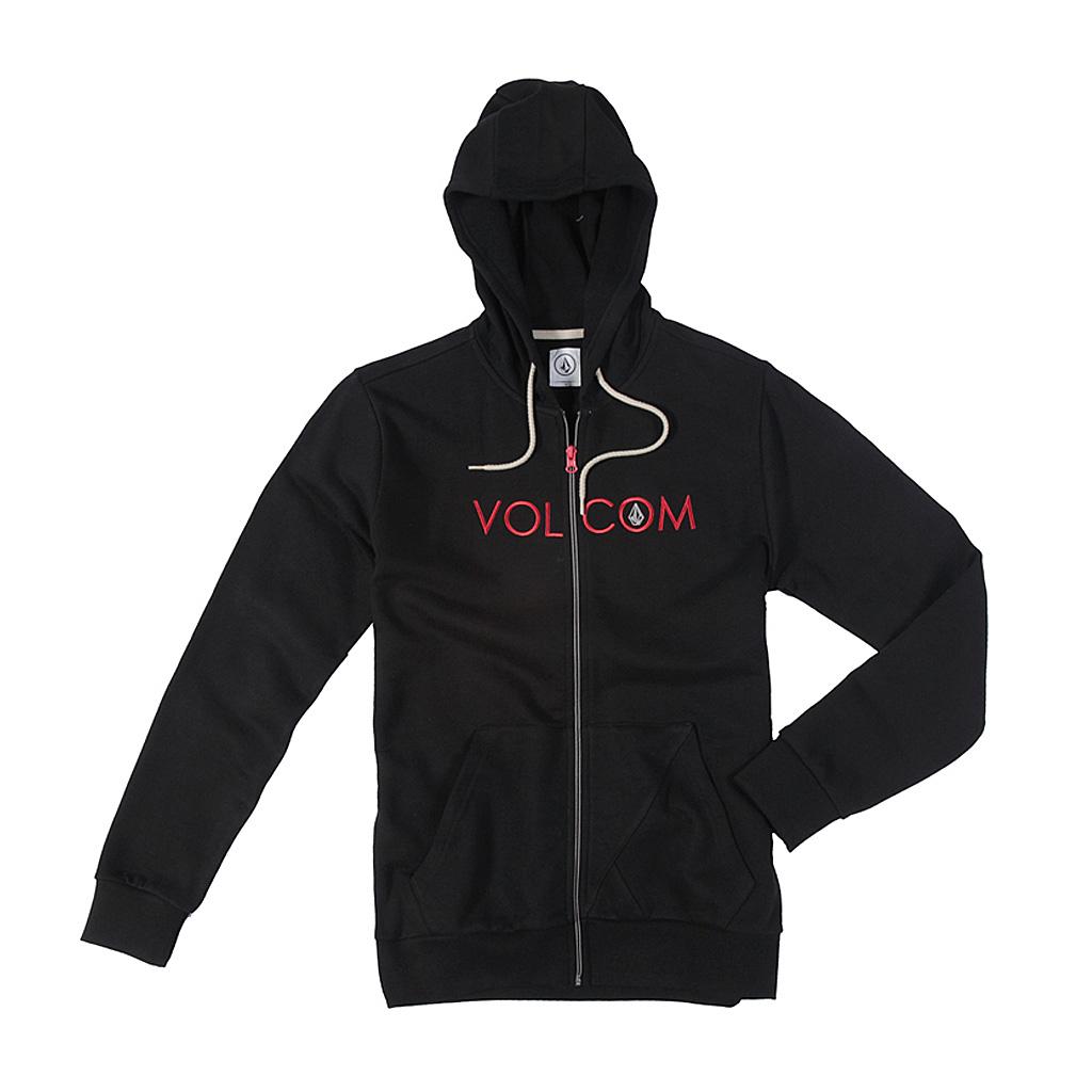 Foto Sudaderas Volcom Lacquered Zip Hood Negro foto 309901
