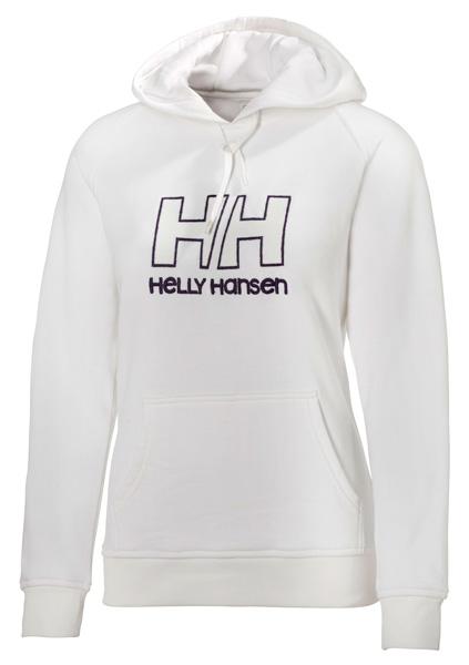 Foto Sudaderas y jerseys Helly Hansen Logo Hoodie White Woman foto 560621