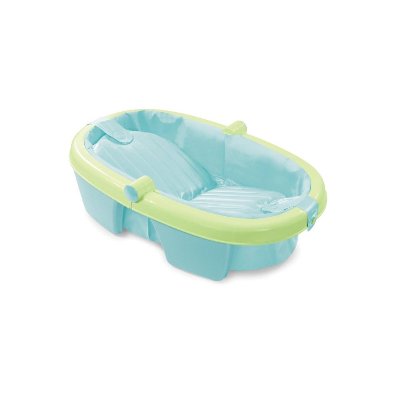 Foto Summer Infant Fold-Away Baby Bath, Green Fresh Bathe Safety Bodywash Bathroom Body Wash Infant foto 175228
